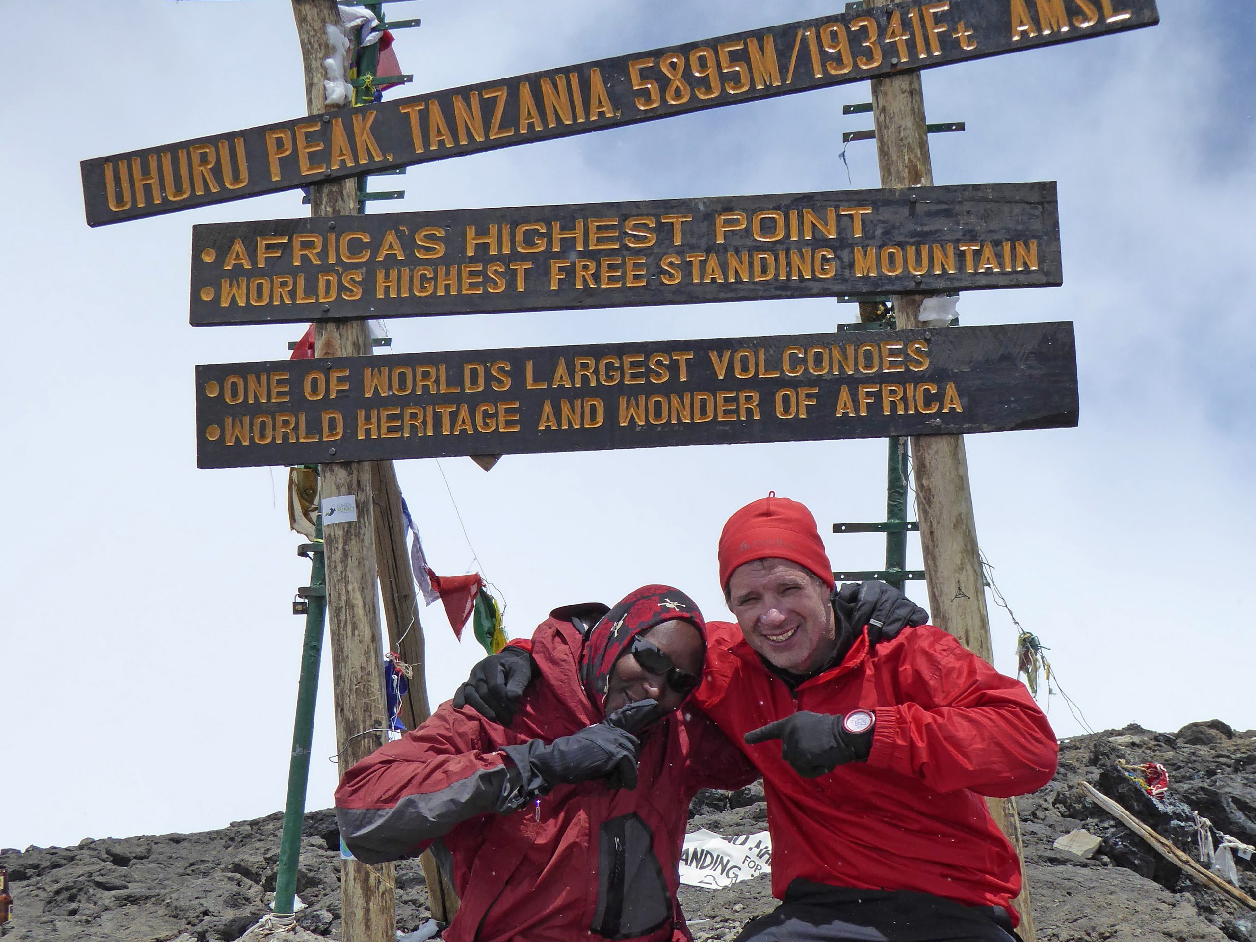 Radreise Afrika 2014 - Kilimanjaro - Uhuru-Peak (5.895m)