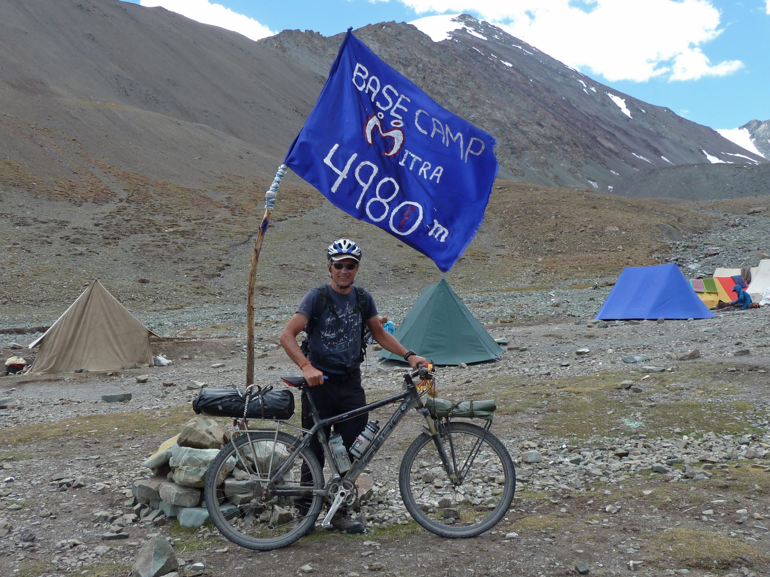 Radreise Ladakh 2012 - Basecamp Stok Kangri (4.980m)