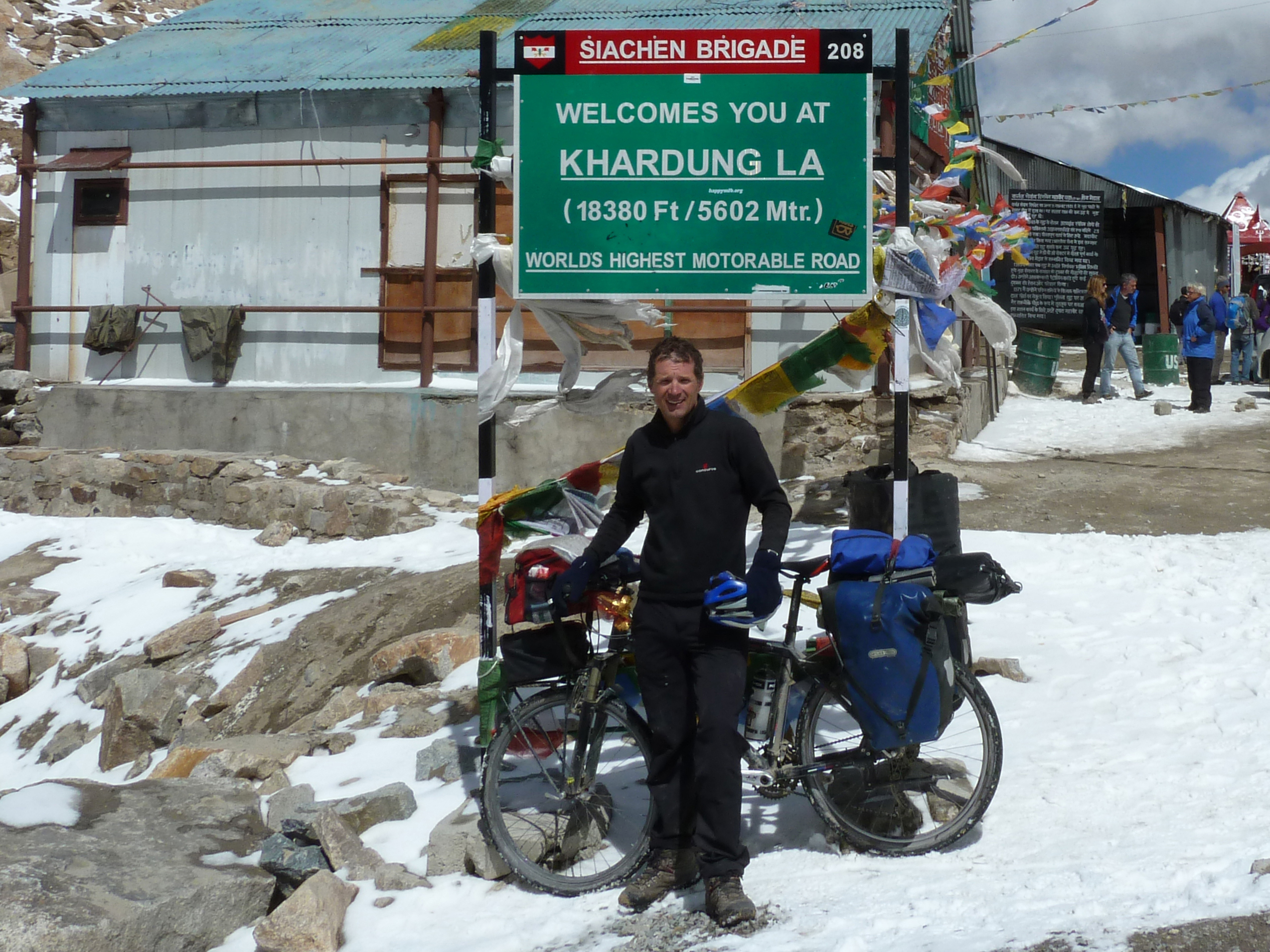 Radreise Ladakh 2012 - Khardung La (5.354m)